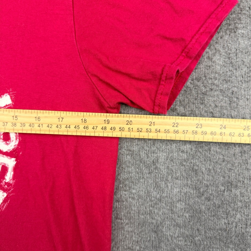 Red Hot Chili Peppers Graphic T-Shirt Men's M Medium Red Asterisk Logo Rock Band - Picture 6 of 8